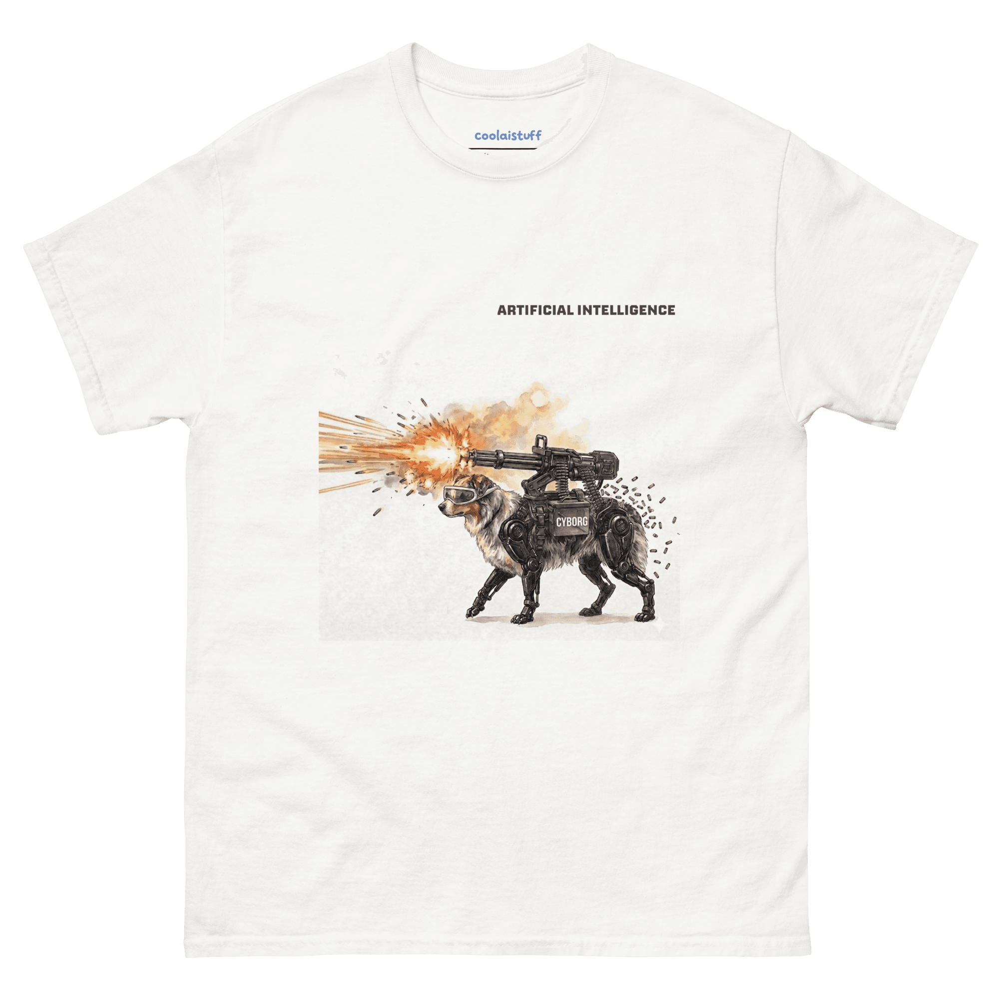 Cyborg Dog Tee