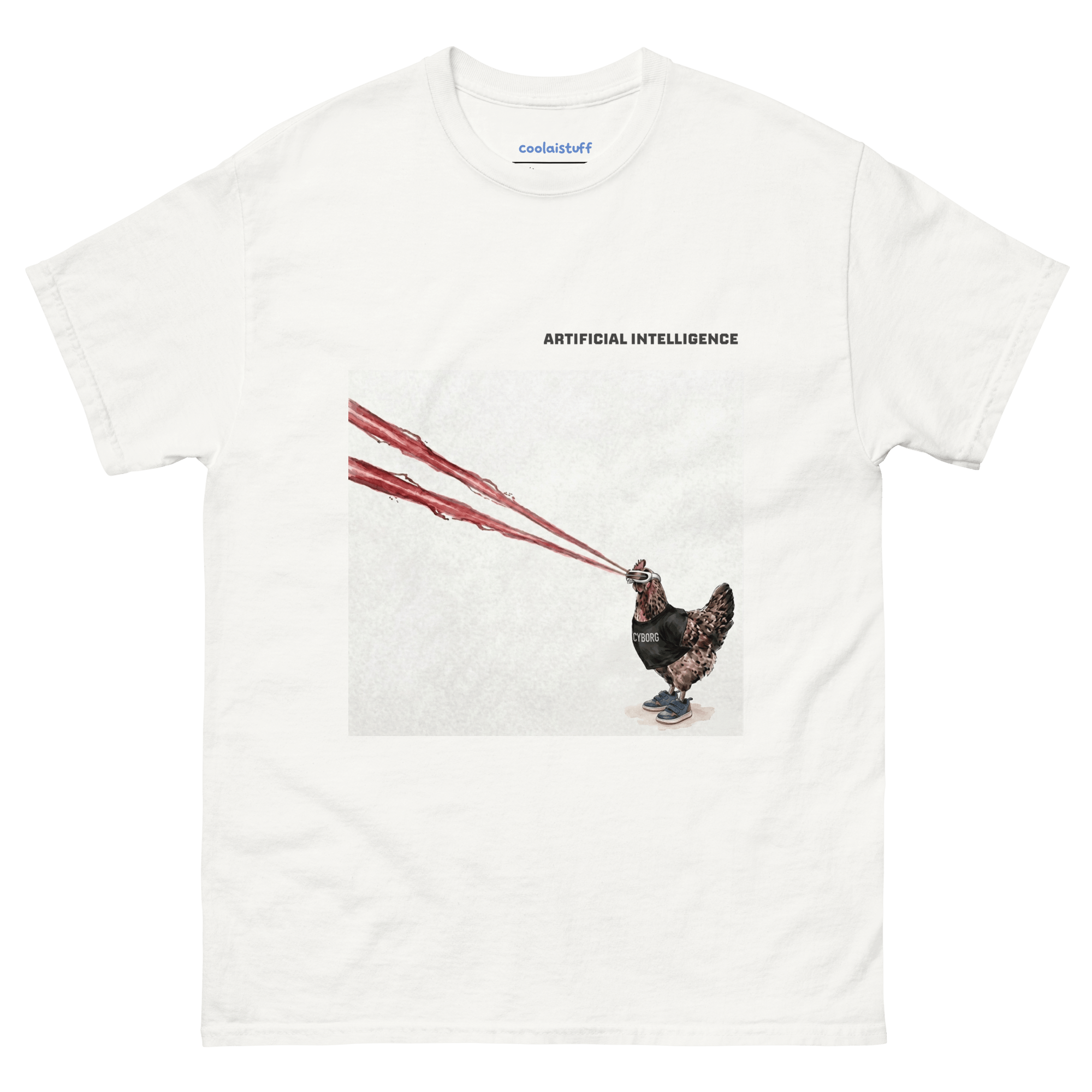 Cyborg Chicken Tee