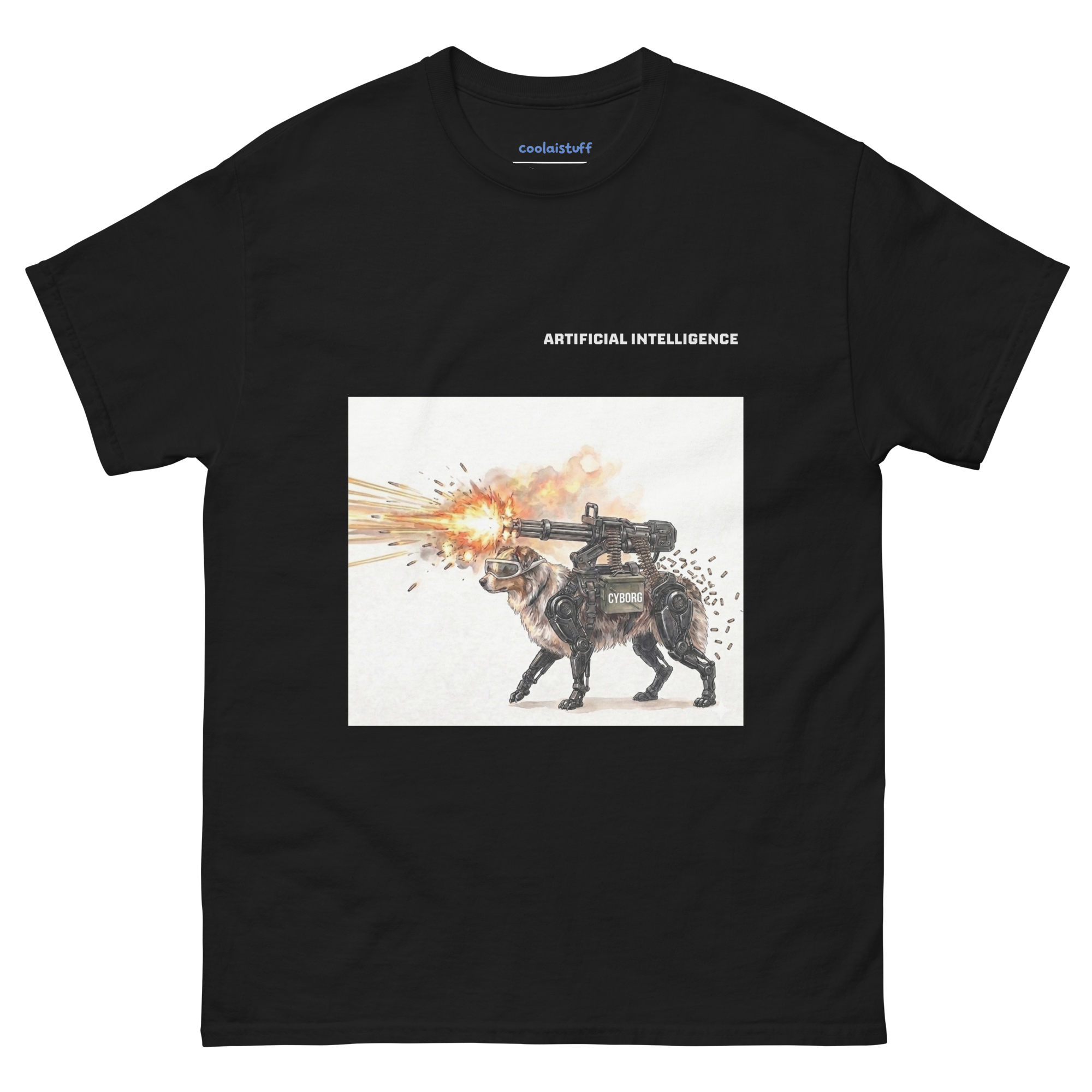 Cyborg Dog Tee