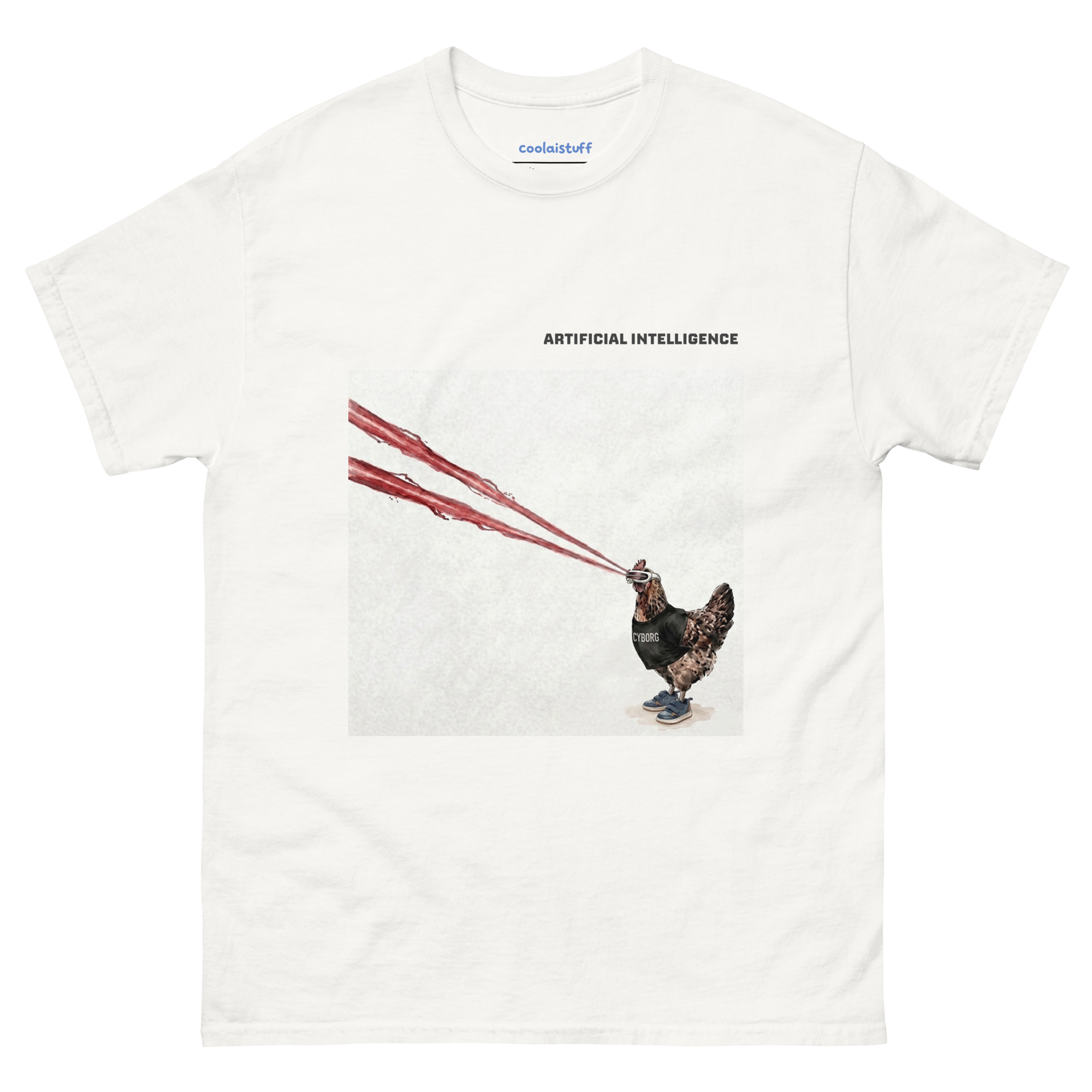Cyborg Chicken Tee